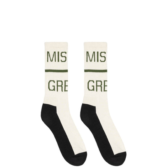 Mister Green SWISS WORDMARK SOCKS WHITE