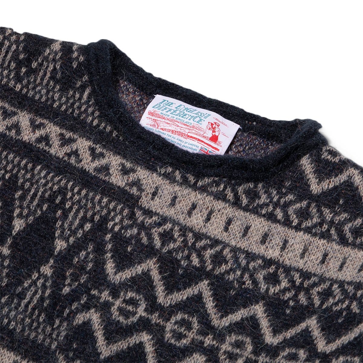 Garbstore Knitwear THE ENGLISH DIFFERENCE FAIR ISLE CREW