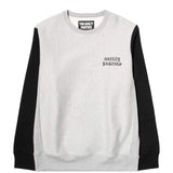 Wacko Maria Hoodies & Sweatshirts TWO-TONE HEAVY WEIGHT CREW NECK SWEAT SHIRT ( TYPE-1 )