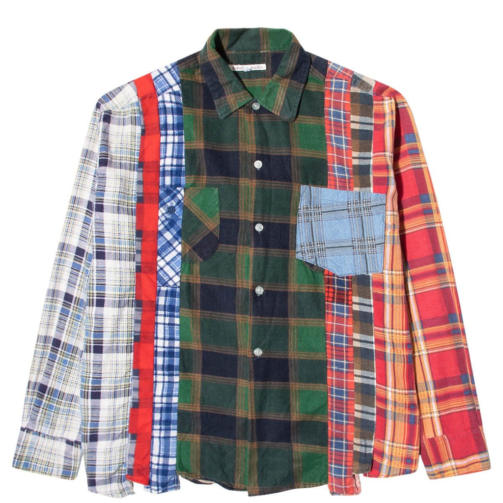 Needles Shirts ASST / M 7 CUTS FLANNEL SHIRT FW20 10