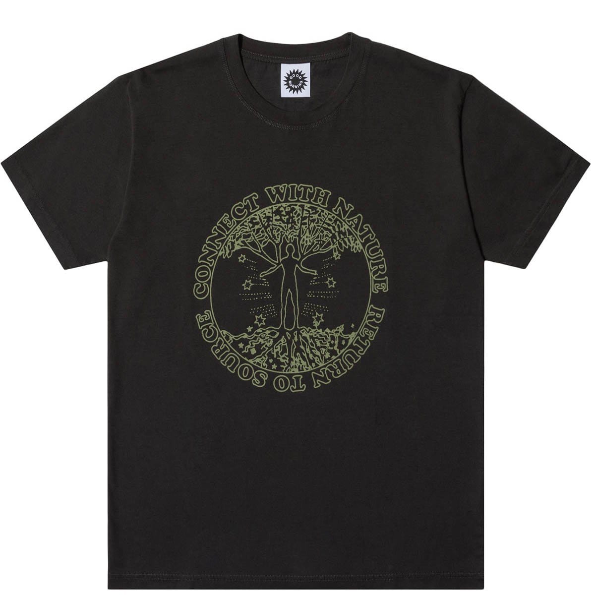 Good Morning Tapes T-Shirts CONNECT WITH NATURE SS TEE
