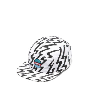 By Parra Headwear WHITE / OS STATIC 5 PANEL HAT