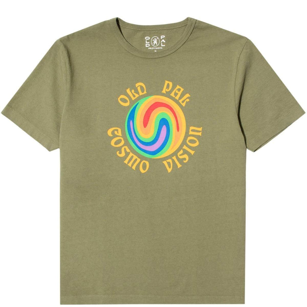 Old Pal Provisions T-Shirts DRAB GREEN / S COSMOVISION T-SHIRT