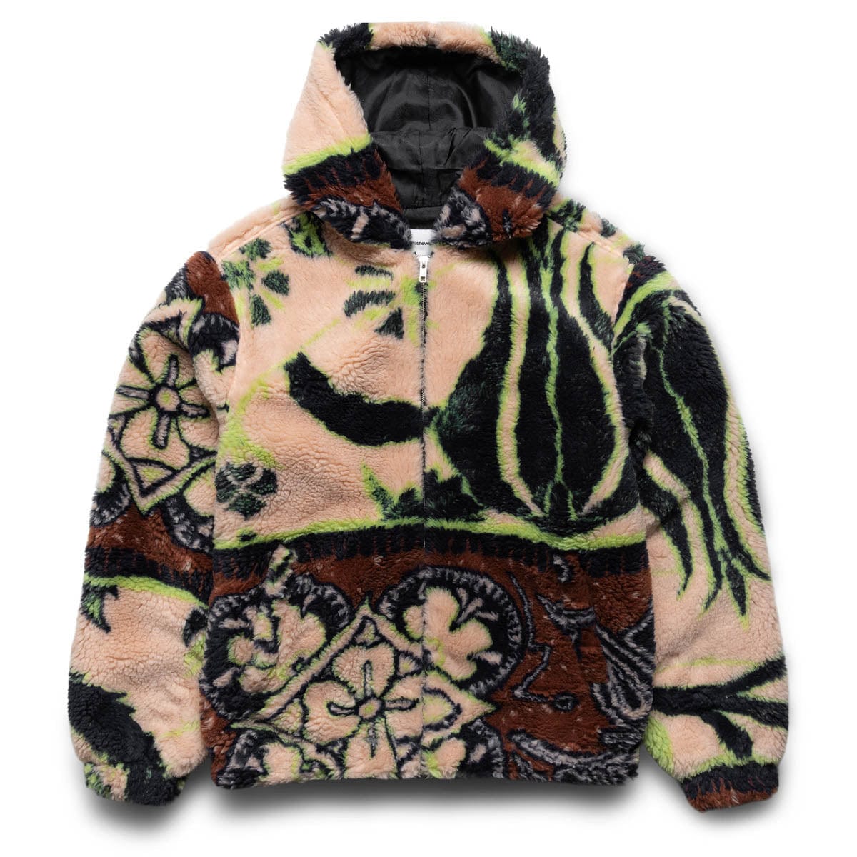 thisisneverthat Outerwear BATIK FAUX FUR JACKET