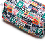 Medicom Toy Bags & Accessories ALL OVER PRINT / O/S Innersect F@BRICK LIGHT ZIP POUCH