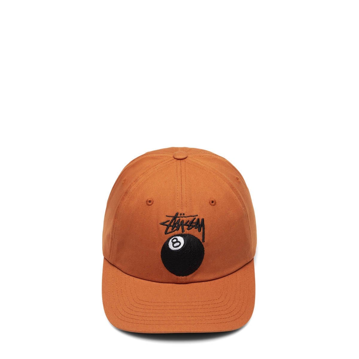 Stüssy Headwear RUST / O/S STOCK 8 BALL LOW PRO CAP