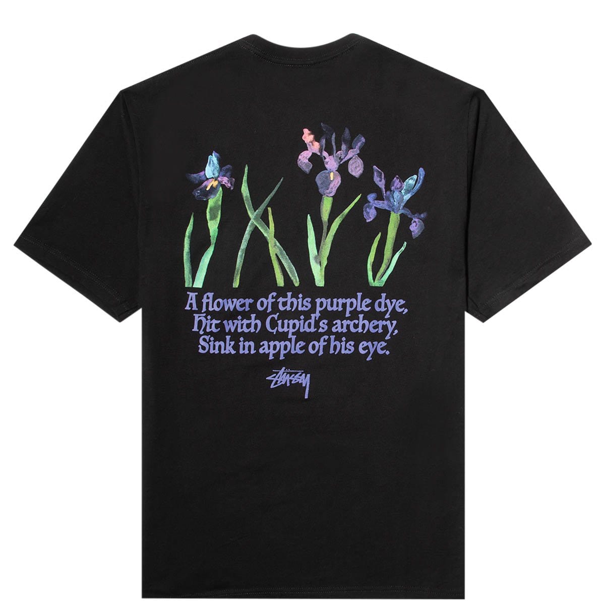 Stüssy T-Shirts WATER FLOWERS TEE