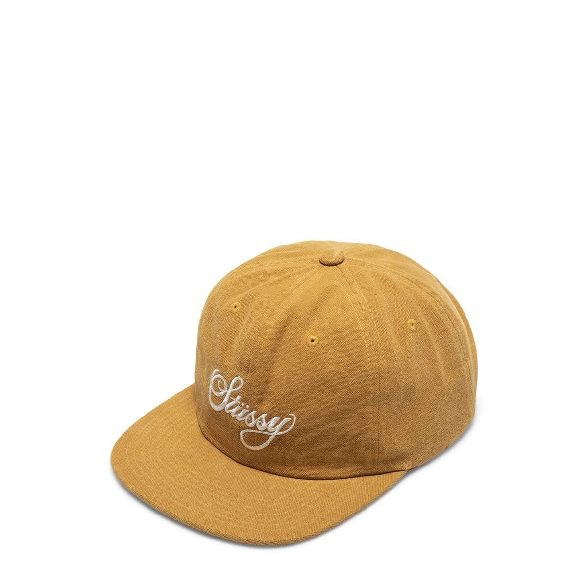 Stüssy Headwear GOLD / OS PEACHED CANVAS CAP
