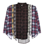 Load image into Gallery viewer, Needles Shirts ASSORTED / O/S 7 CUTS ZIPPED WIDE FLANNEL SHIRT SS21 1
