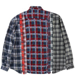 Load image into Gallery viewer, Needles Shirts ASSORTED / O/S FLANNEL SHIRT - WIDE 7 CUTS SHIRT SS20 19
