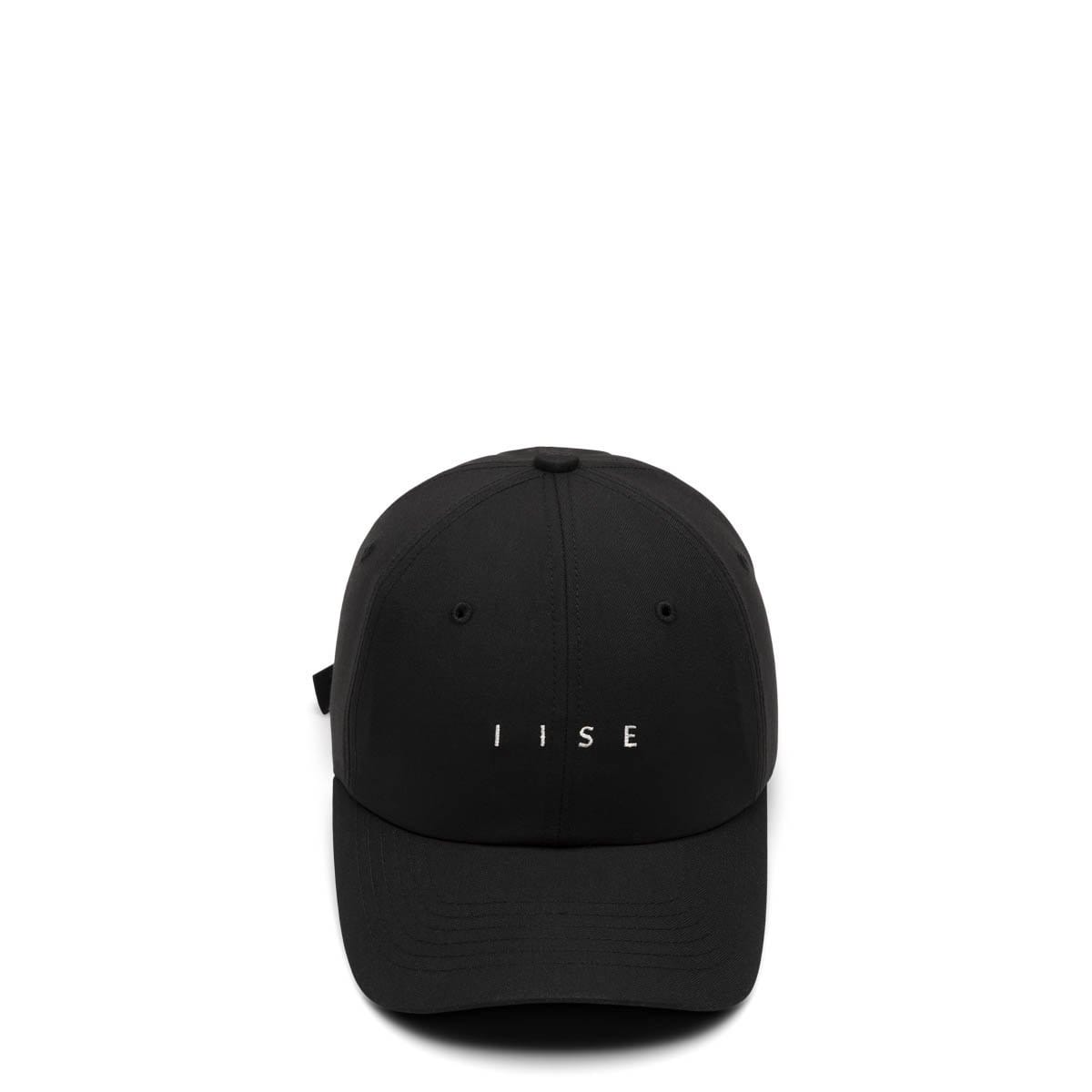 IISE Headwear BLACK / O/S 6 PANEL CAP