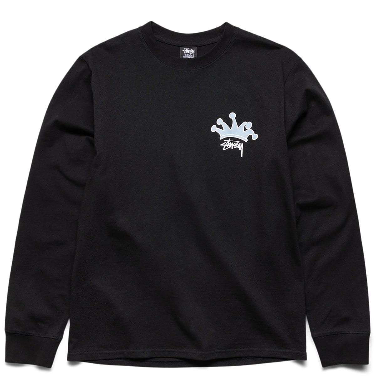 Stüssy T-Shirts S CROWN L/S TEE