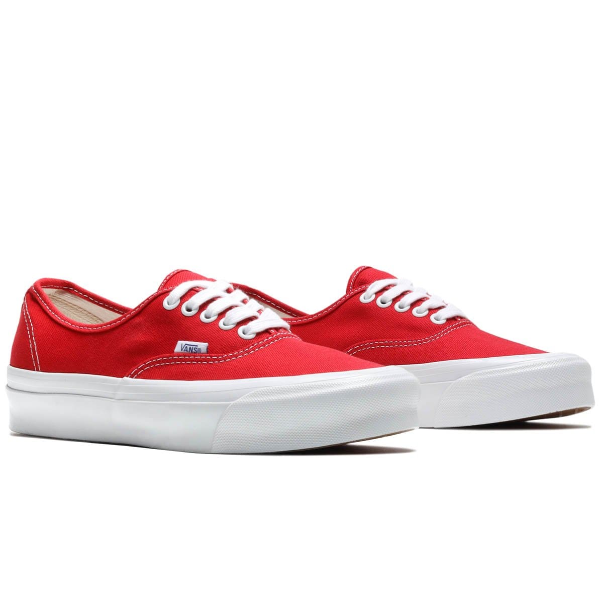 Vans vault og authentic hotsell lx red