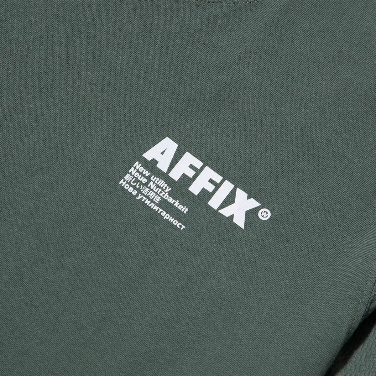 Affix Basic Short Sleeve T-Shirt Grey