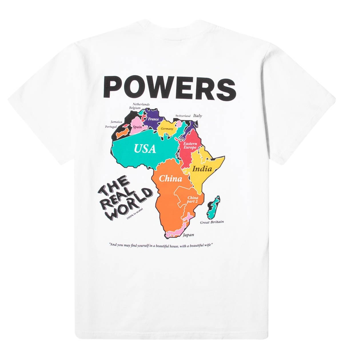 POWERS T-Shirts REAL WORLD SS TEE