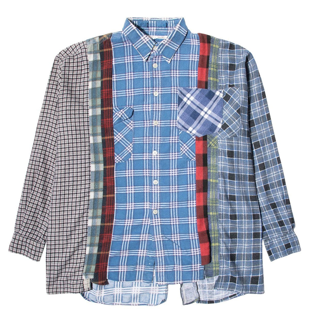Needles Shirts ASST / XL 7 CUTS FLANNEL SHIRT FW20 20