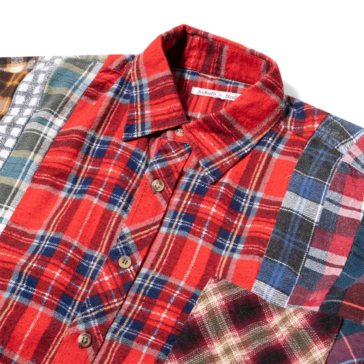 Needles Shirts ASST / M 7 CUTS FLANNEL SHIRT FW20 29