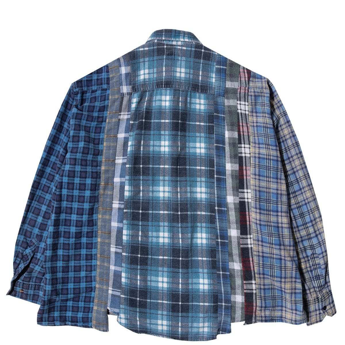 Needles Shirts ASSORTED / O/S FLANNEL SHIRT - WIDE 7 CUTS SHIRT SS20 28