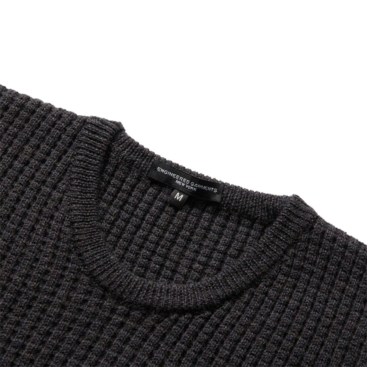 Engineered Garments Shirts CREW NECK FISHERMAN SWEATER
