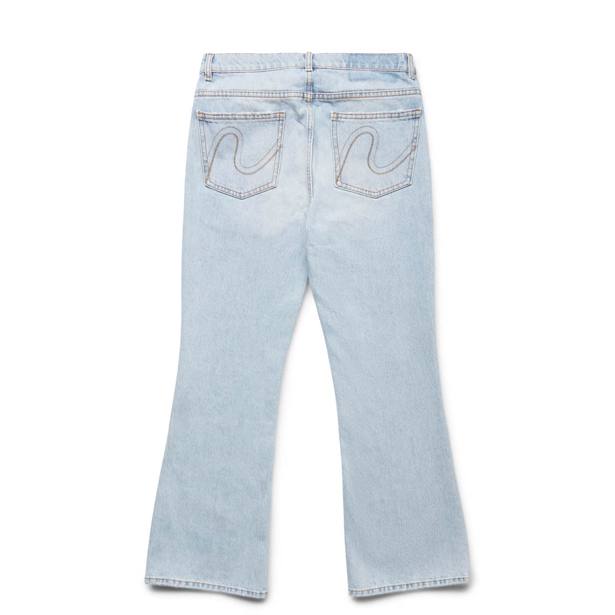 ERL Bottoms DISTRESSED DENIM PANTS WOVEN