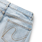 ERL Bottoms DISTRESSED DENIM PANTS WOVEN