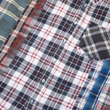 Needles Shirts ASSORTED / O/S FLANNEL SHIRT - WIDE 7 CUTS SHIRT SS20 3