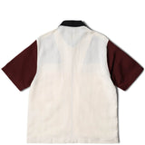 Stüssy Shirts COLOR BLOCK ZIP WORK SHIRT