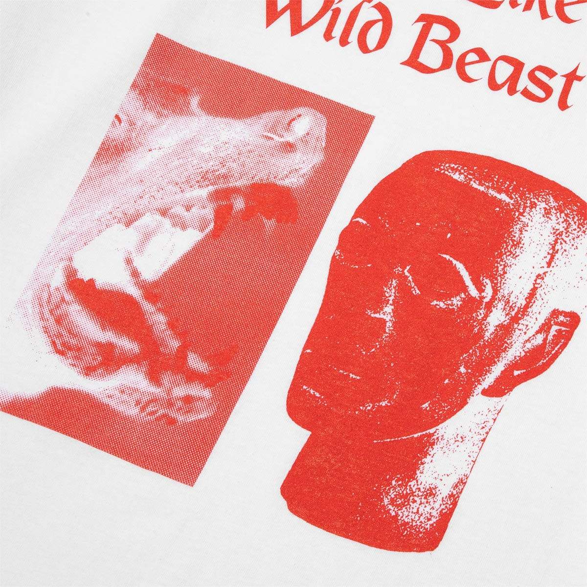 ALLCAPSTUDIO T-Shirts HE IS ONLY A WILD BEAST L/S T-SHIRT