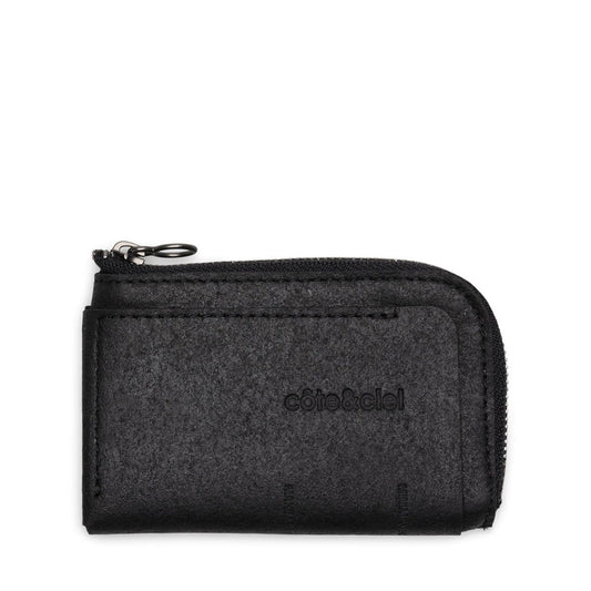 Côte&Ciel red 3 products BLACK / O/S ZIPPERED WALLET