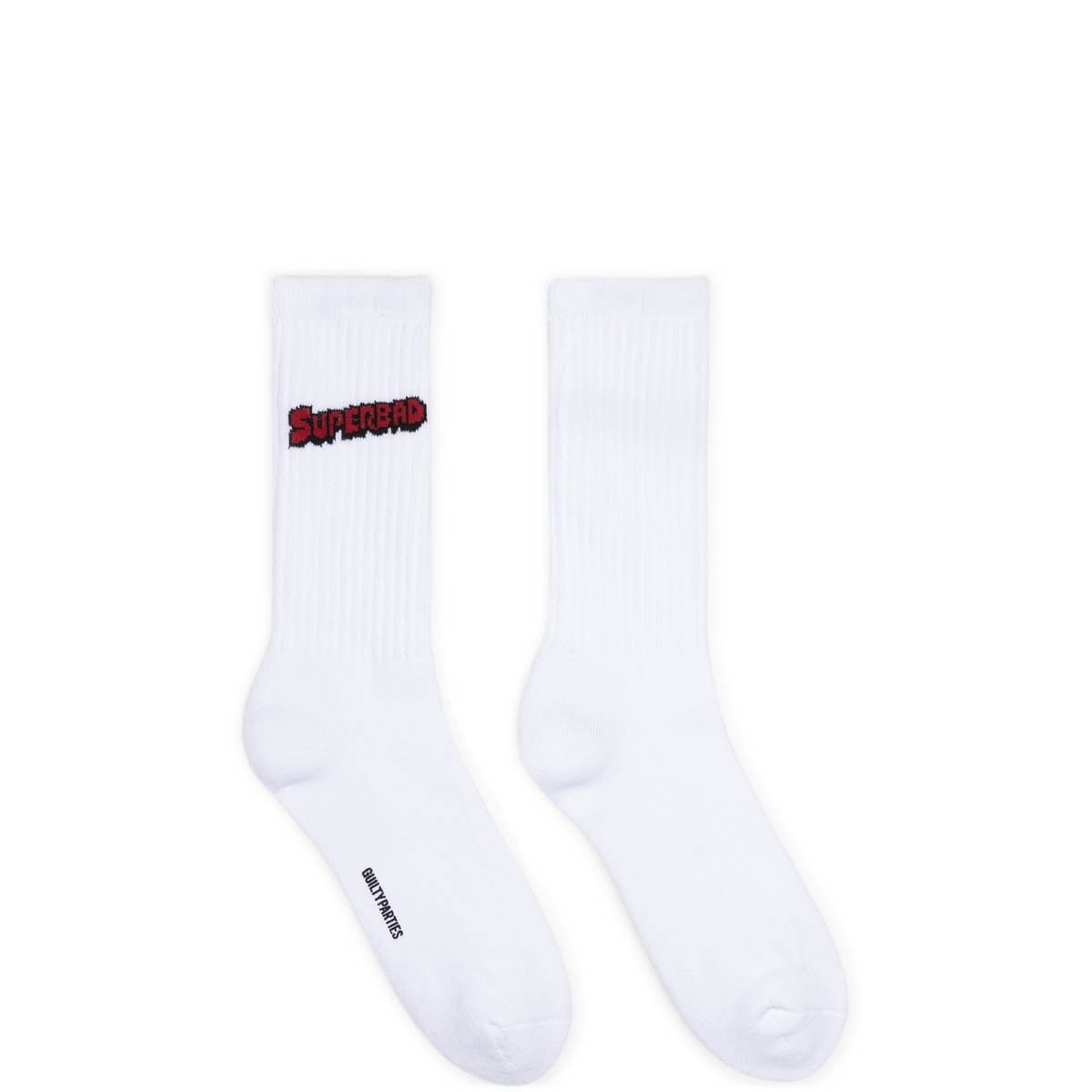 Wacko Maria Socks WHITE / O/S SUPERBAD / SKATER SOCKS