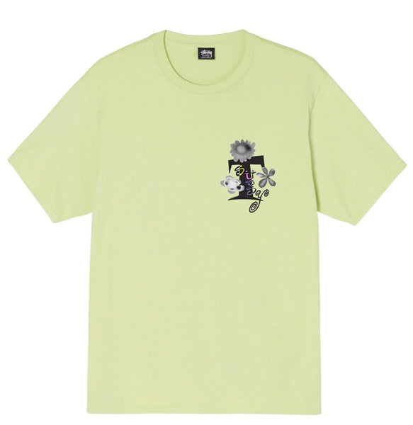 stussy acid flowers tee