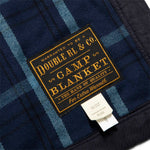Load image into Gallery viewer, RRL Bags &amp; Accessories RL 322 INDIGO/DK BLUE / O/S FARRELL INDIGO COTTON CAMP BLANKET
