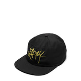 Stray Rats Headwear BLACK / O/S SLIT 6 PANEL HAT
