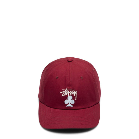 Stüssy Headwear BURGUNDY / OSFM STOCK CLUB LOW PRO CAP