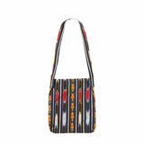 South2 West8 Bags & Accessories BLACK / OS BOOK BAG IKAT PATTERN