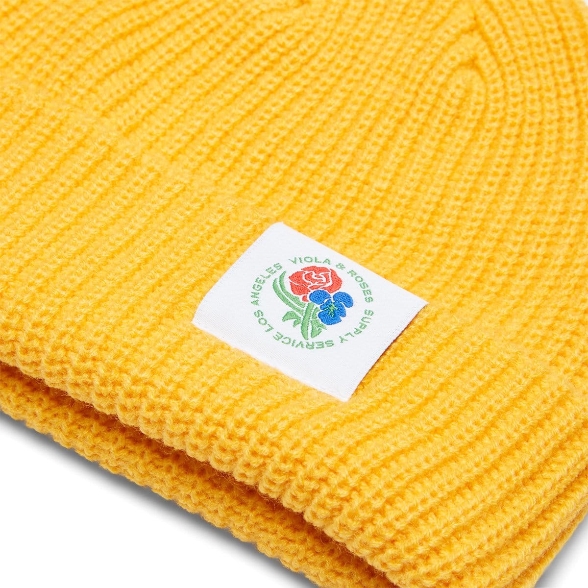 Viola and Roses Headwear YELLOW / O/S V&R LABELED BEANIE