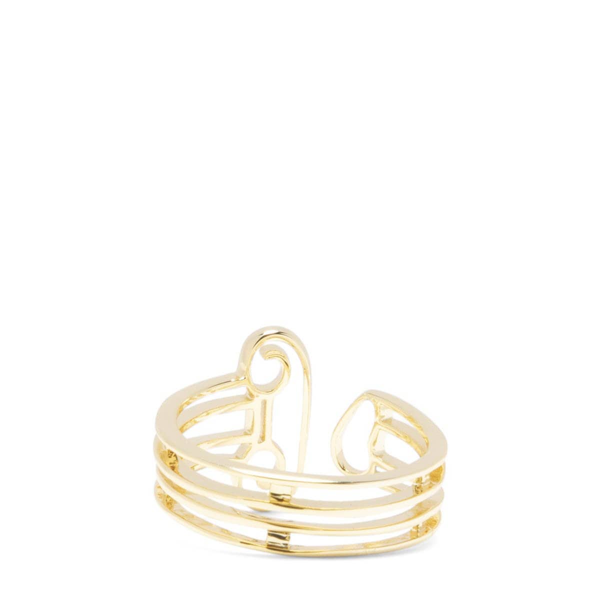 Aries Bags & Accessories GOLD / O/S COLUMN RING