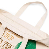 ALLCAPSTUDIO Bags NATURAL / O/S LIFE IS THE GREEN LEAF