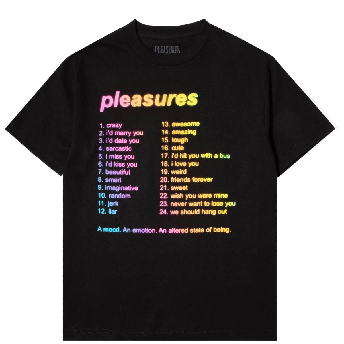 Pleasures T-Shirts MOOD T-SHIRT