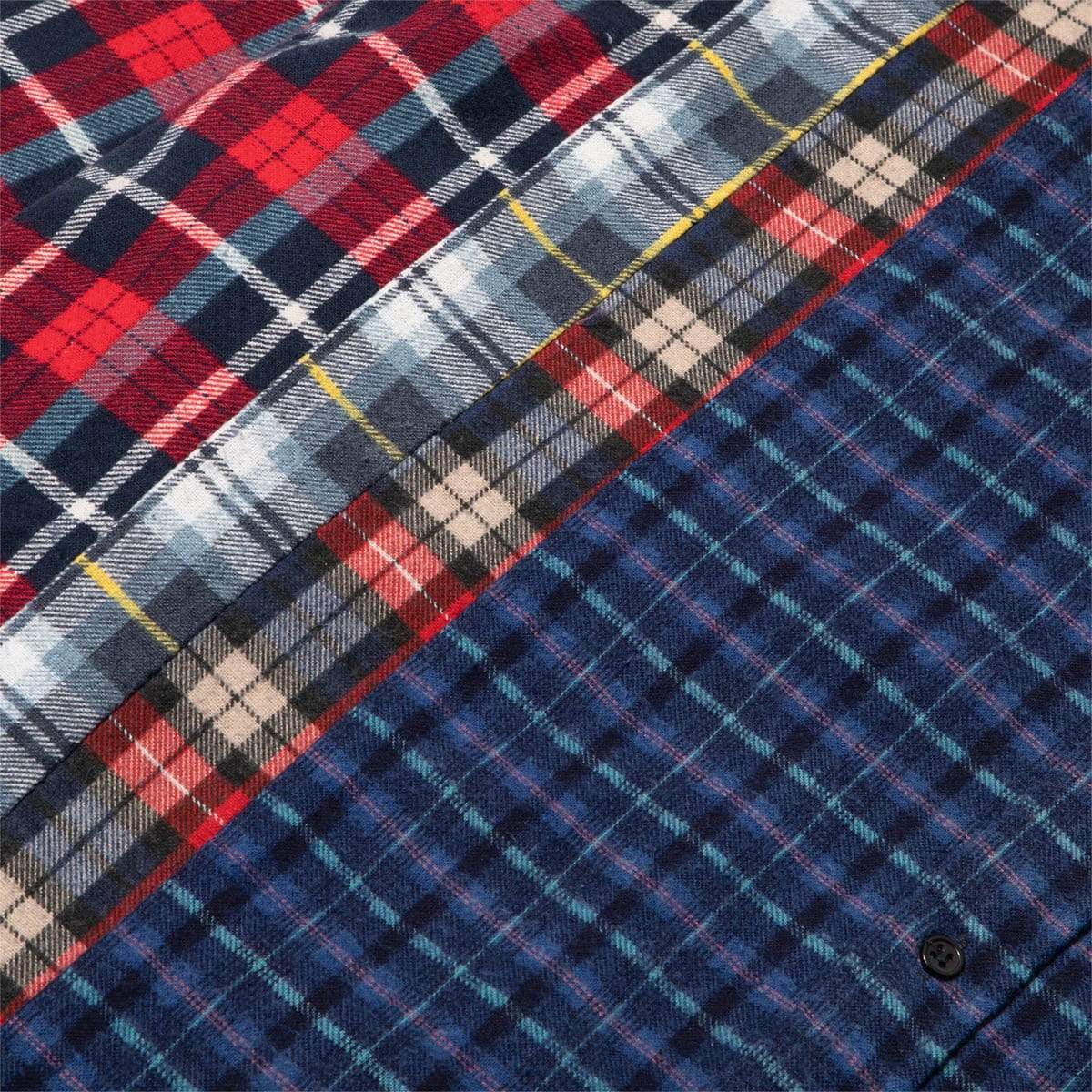 Needles Shirts ASSORTED / XL 7 CUTS FLANNEL SHIRT SS21 25