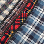 Load image into Gallery viewer, Needles Shirts ASSORTED / O/S 7 CUTS ZIPPED WIDE FLANNEL SHIRT SS21 15
