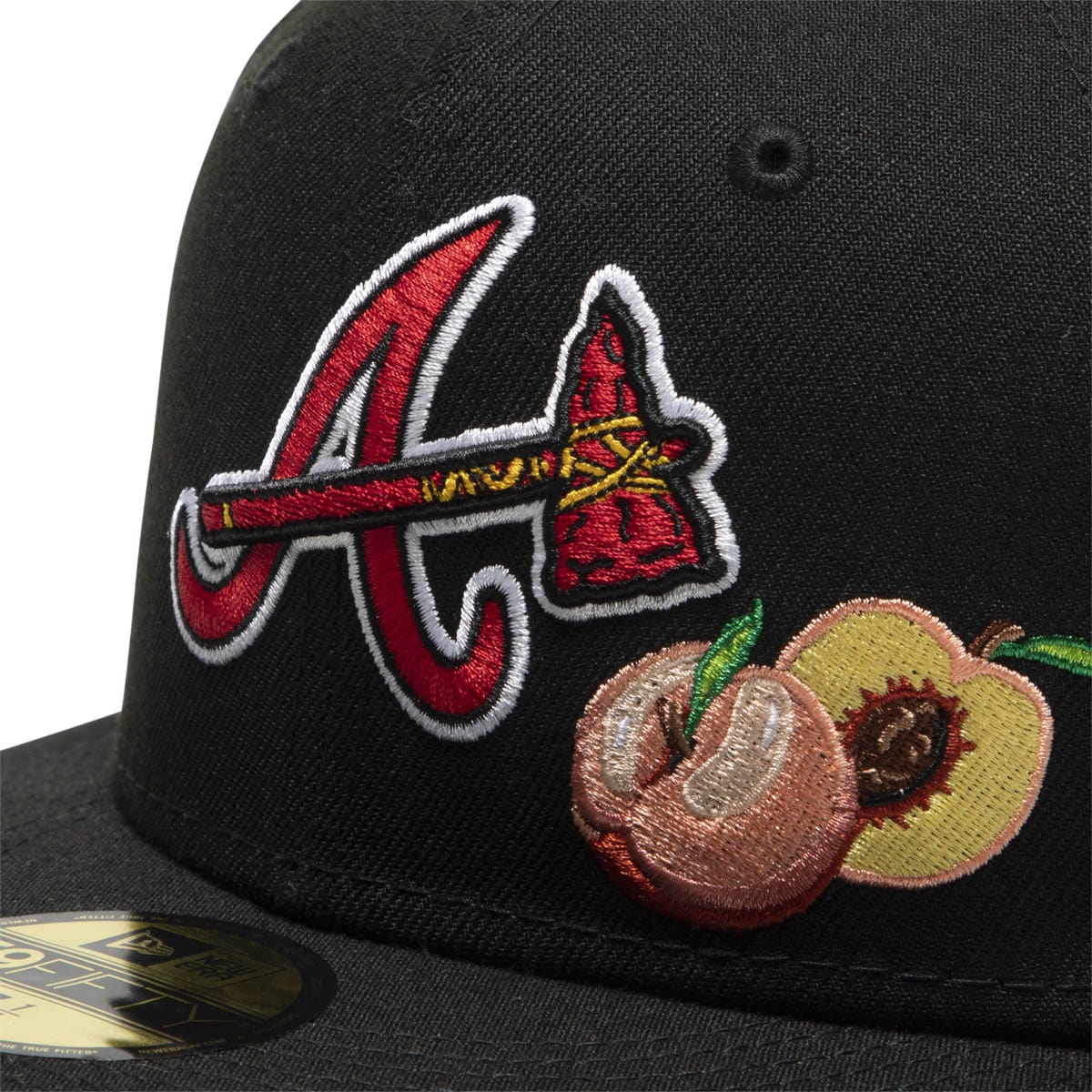 x OFFSET ATLANTA BRAVES 59FIFTY Black – Bodega