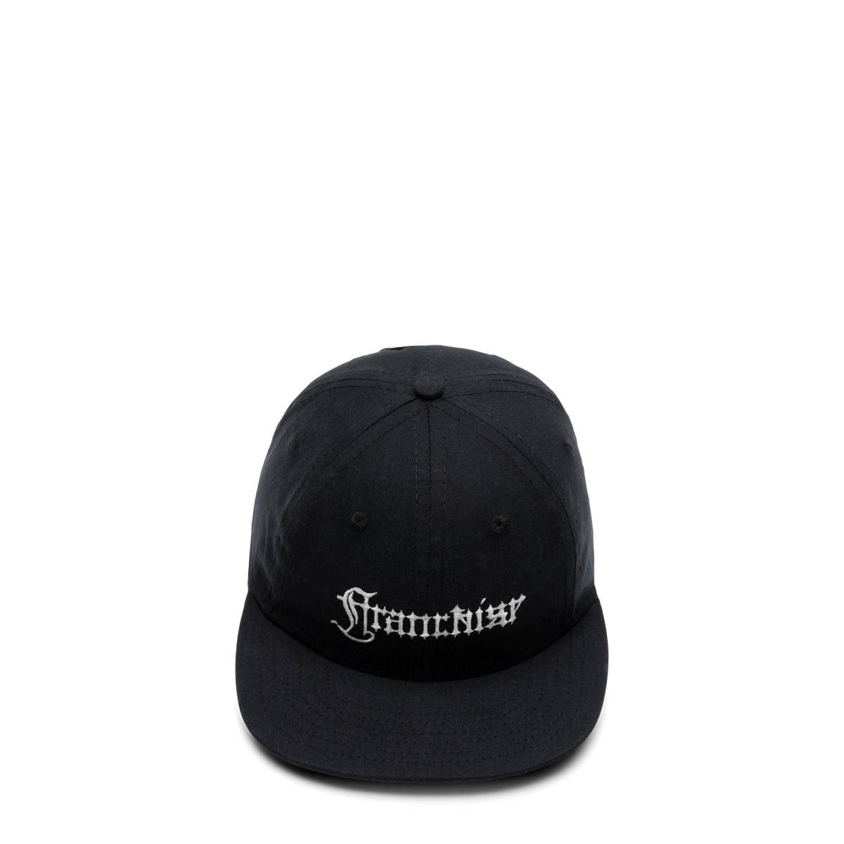 Franchise Accessories - HATS - Snapback-Fitted Hat BLACK / O/S BIOMETRICS COTTON TWILL 6 PANEL CAP