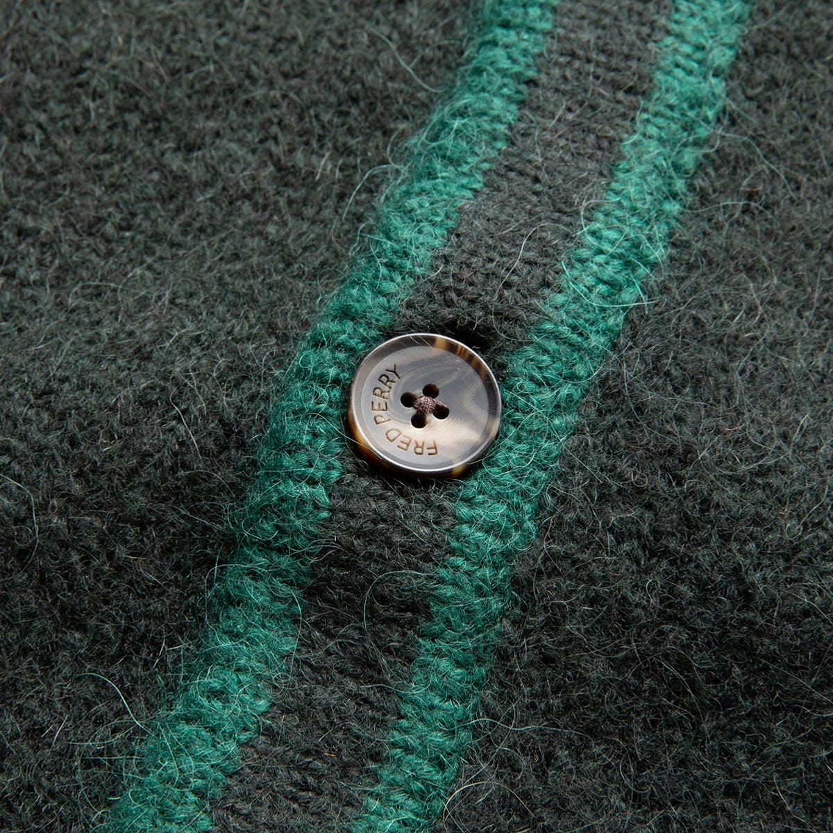 Fred Perry Knitwear ALPACA BLEND CARDIGAN