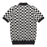 Fred Perry Knitwear CHEQUERBOARD KNITTED SHIRT