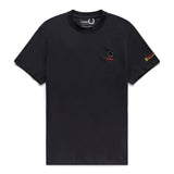 FRED PERRY T-Shirts X RAF SIMONS PRINTED SLEEVE T-SHIRT