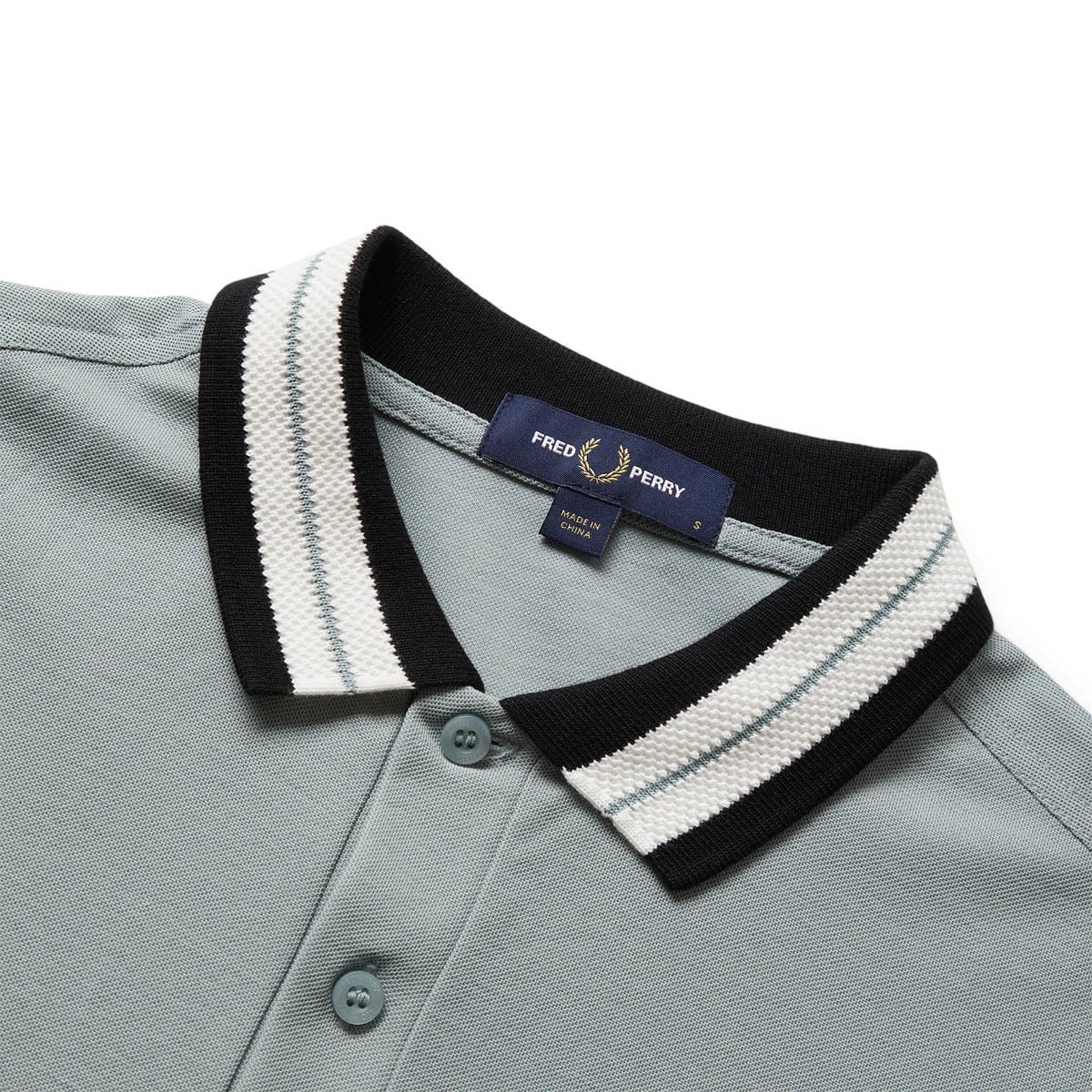 Fred Perry Shirts TEXTURED COLLAR POLO SHIRT