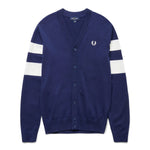 Load image into Gallery viewer, Fred Perry Knitwear TIPPED SLEEVE CARDIGAN
