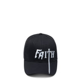 Fucking Awesome Headwear BLACK / O/S FAITH 6 PANEL STRAPBACK