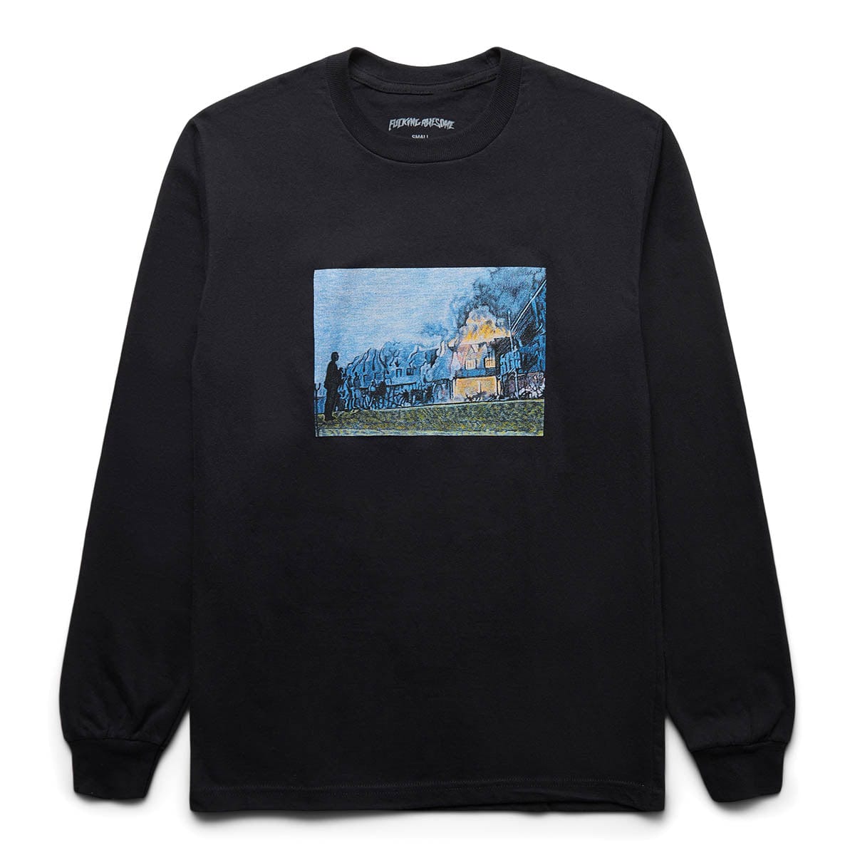 Fucking Awesome T-Shirts HOUSE ON FIRE L/S TEE